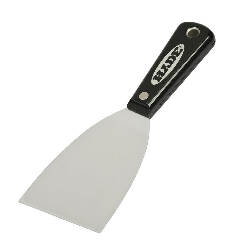 Hyde 3" Black and Silver Flex Scraper