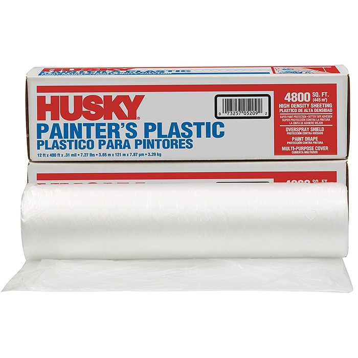 Clear Painters Plastic .31 mil 12x400