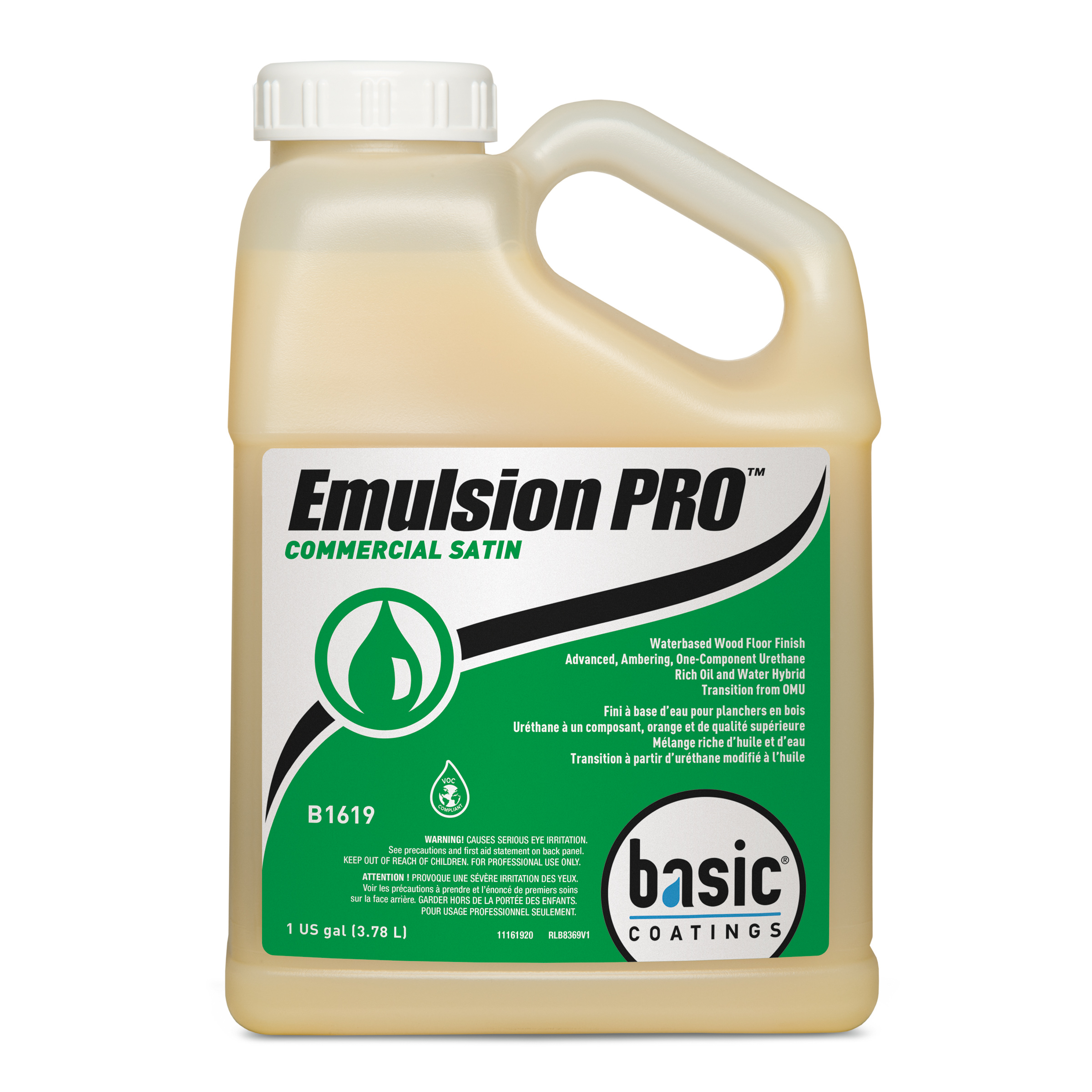 Basic Emulsion 1Gal Waterbased Finish Satin