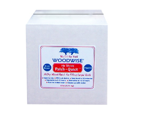 Woodwise No Shrink 6 lbs Patch-Quick Knot Brown