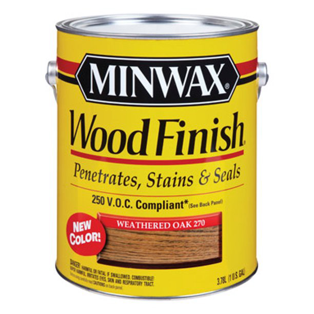 Minwax Wood Finish 1Gal Weathered Oak 550VOC