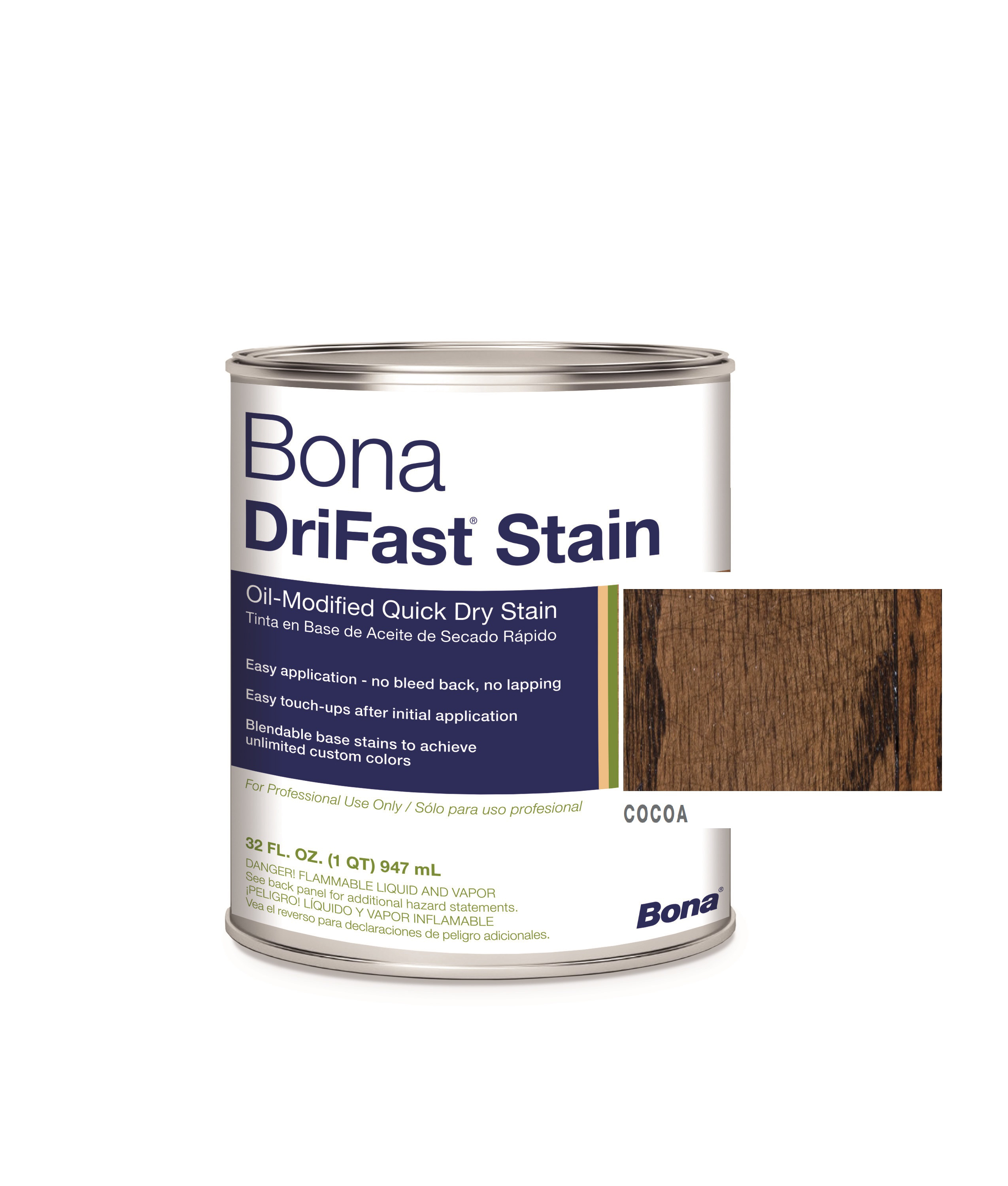 Bona DriFast Quart Stain Cocoa