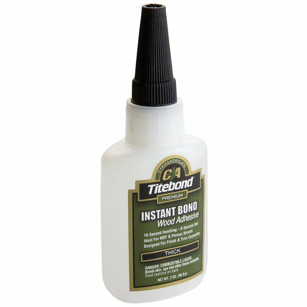 Titebond Instant Bond 2 oz Thick Plastic Bottle