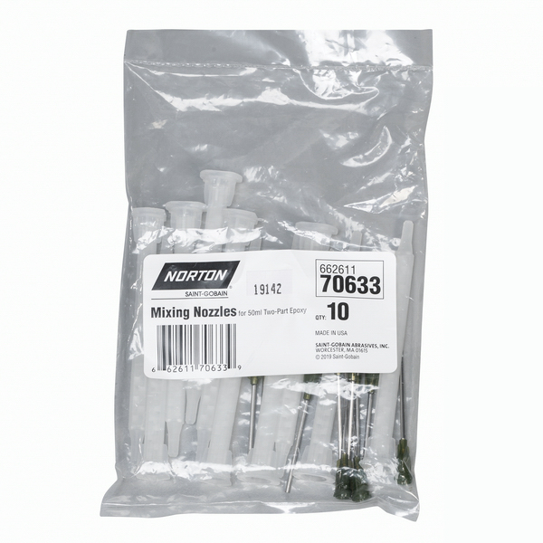 Norton Hardwood Floor Epoxy Mixing Nozzles Bag of 10