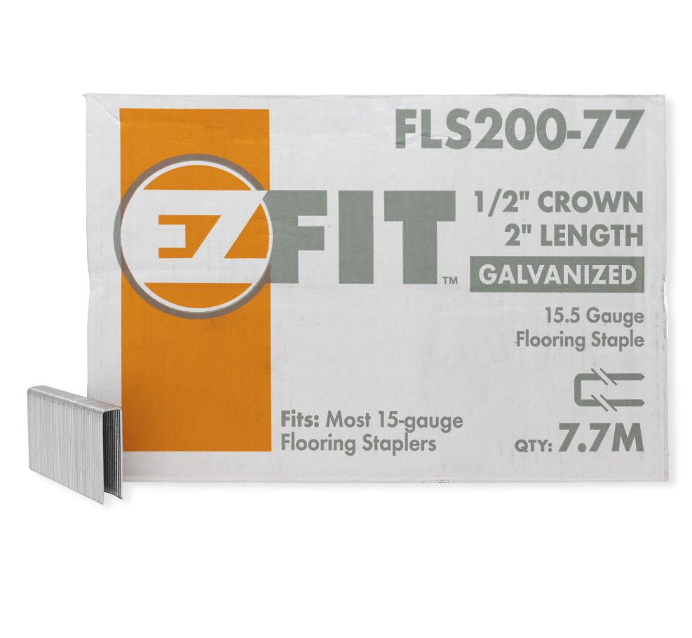 EzFit 15.5Ga 2" Staple box of 7700