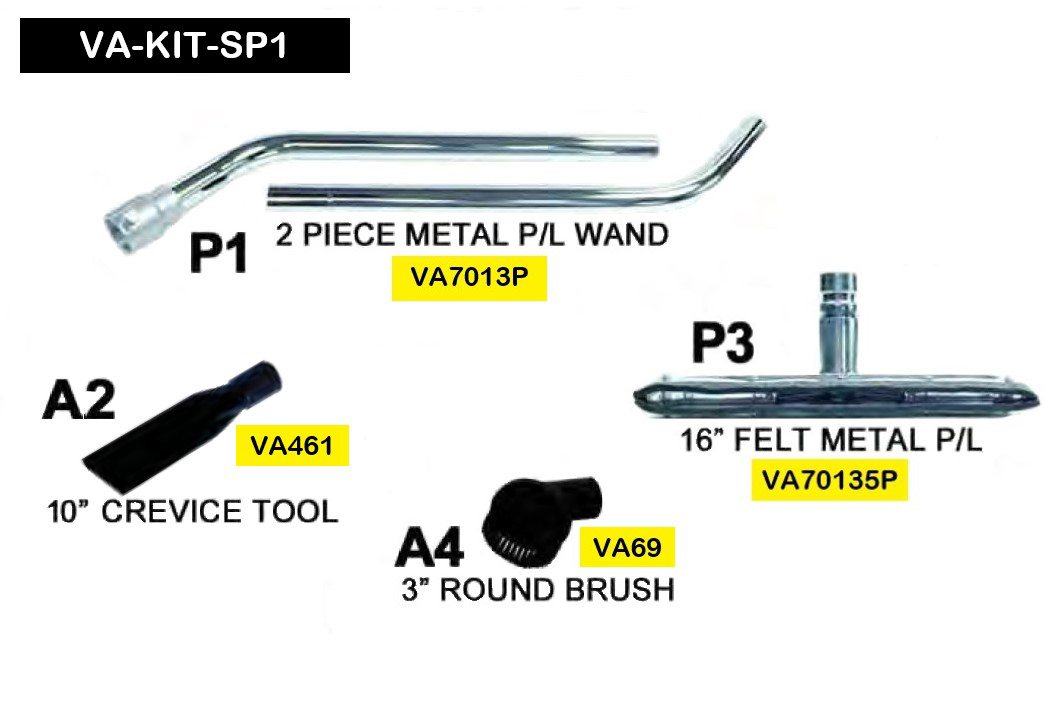Ceno Tool Kit for Super Vac w/Felt Tool SPECIAL