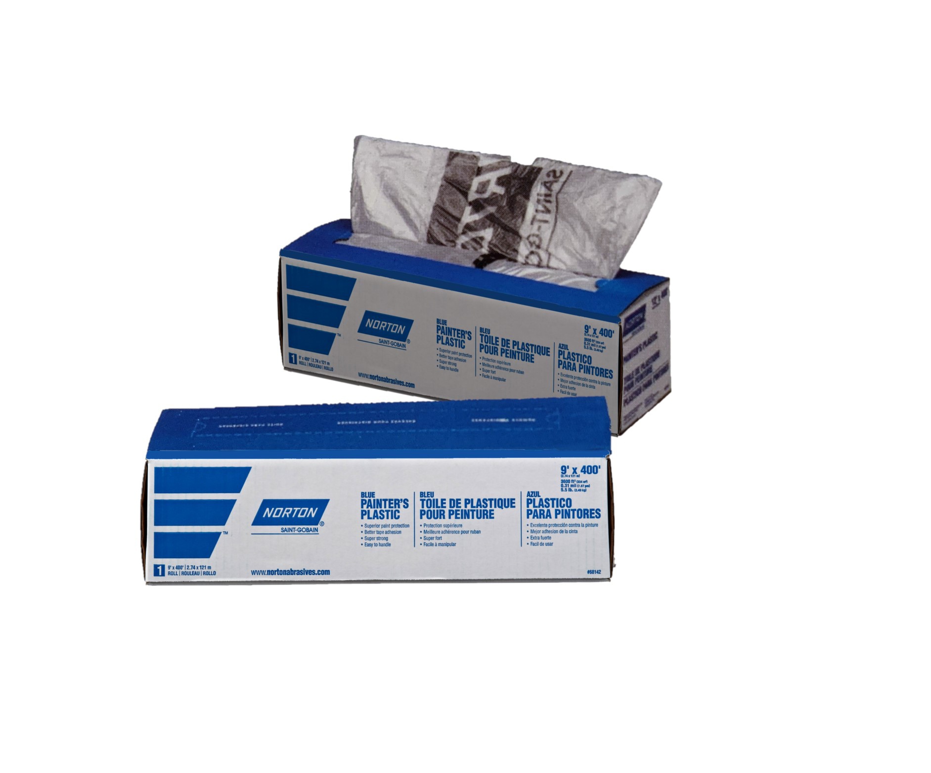 Clear Painters Plastic .31 mil 9x400