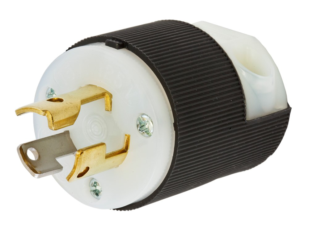 Locking Electrical Plug 15Amp 110Volt Male