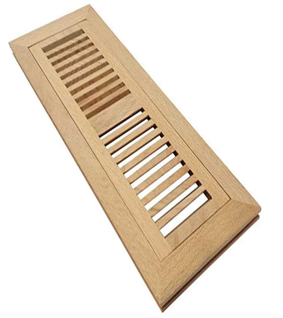 Unfinished Vent 3/4" Thick 2x10 Flush Frame White Oak