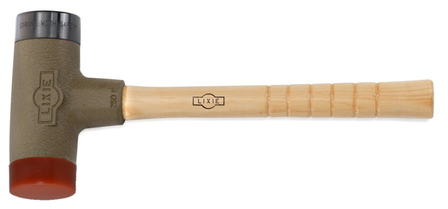 Lixie Mallet Lite Wood Handle Brown and Black
