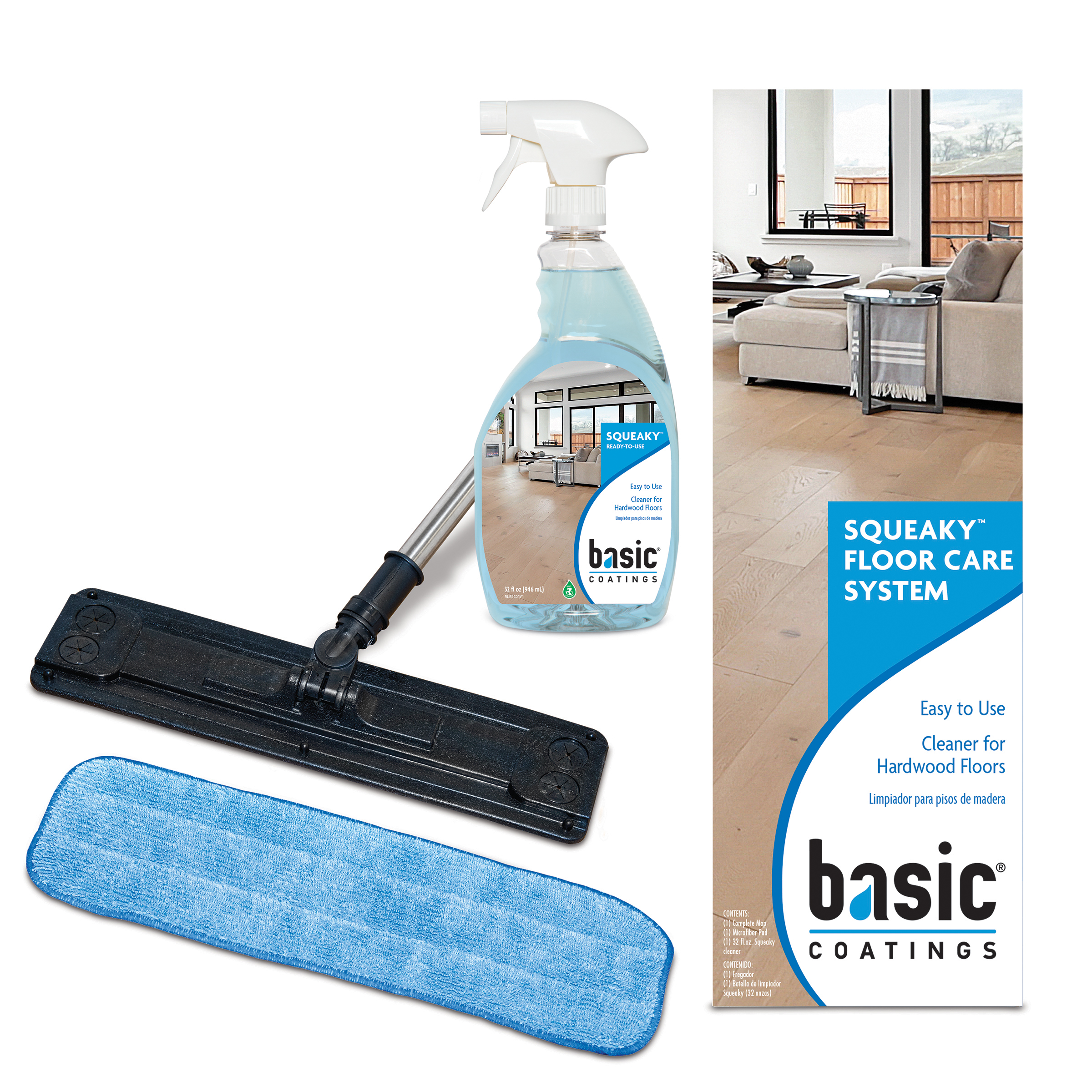 Basic Squeaky Floor Care System