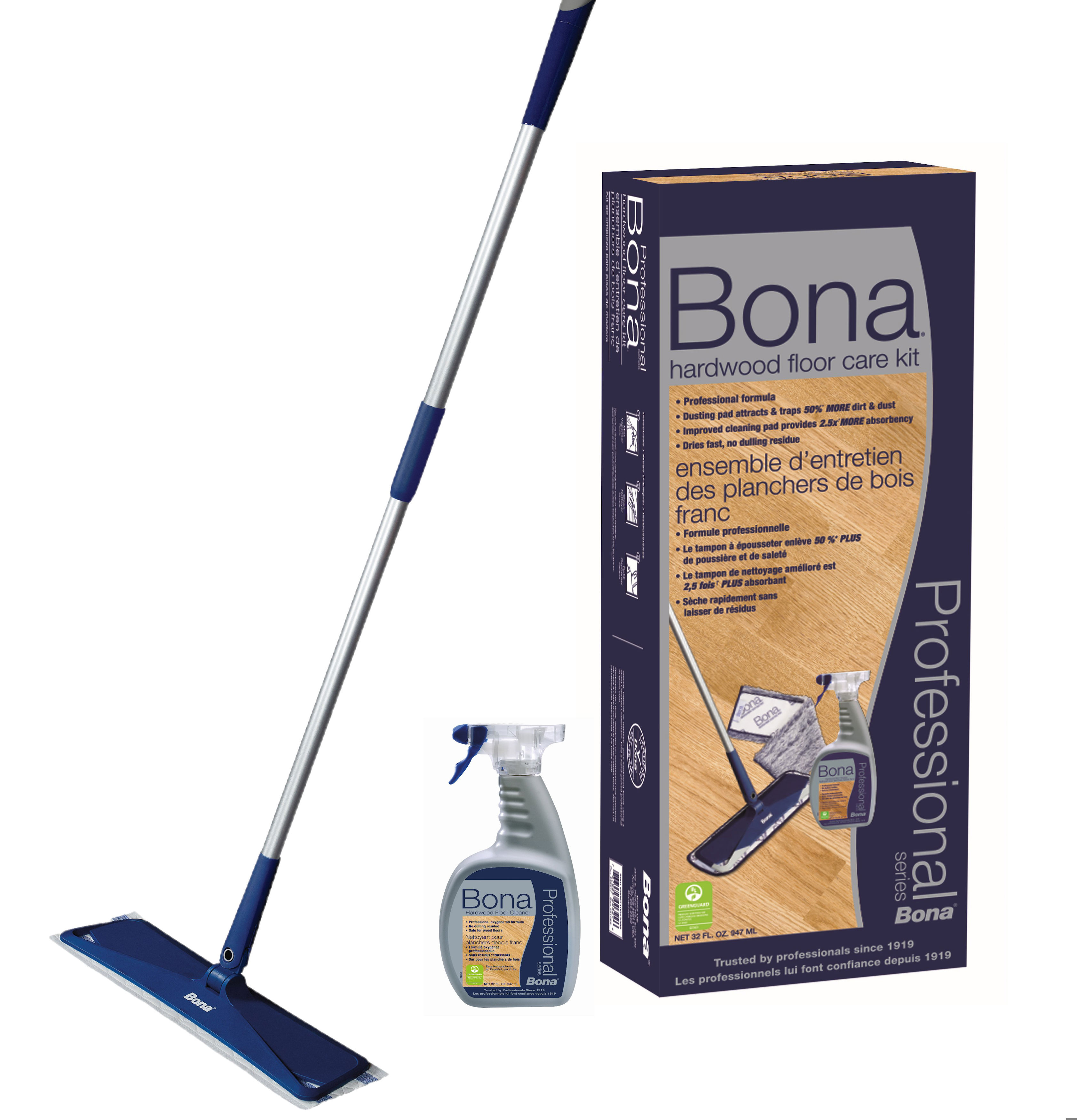Bona Pro Series Hardwood Floor System w/ Duster