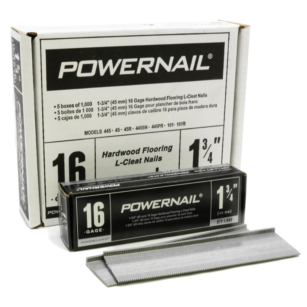 Powernail Cleat 16Ga 1-3/4" Box of 1000