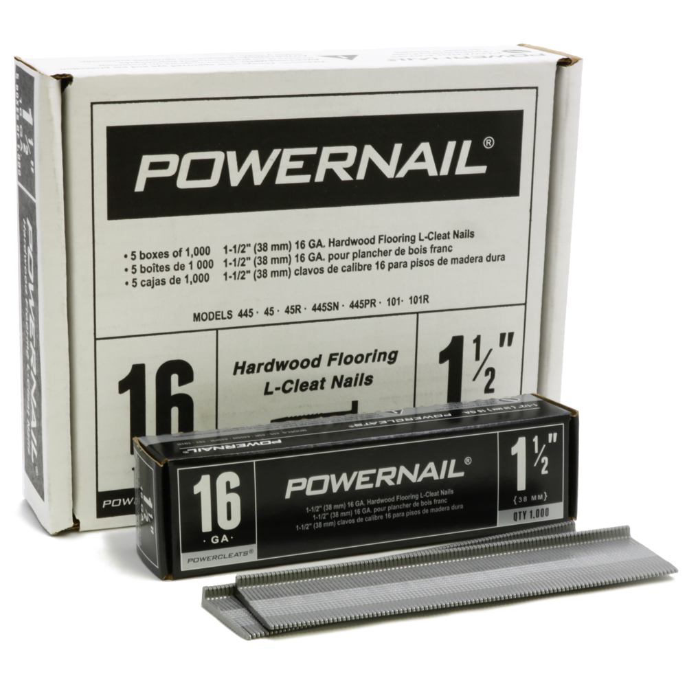 Powernail Cleat 16Ga 1-1/2" Box of 1000