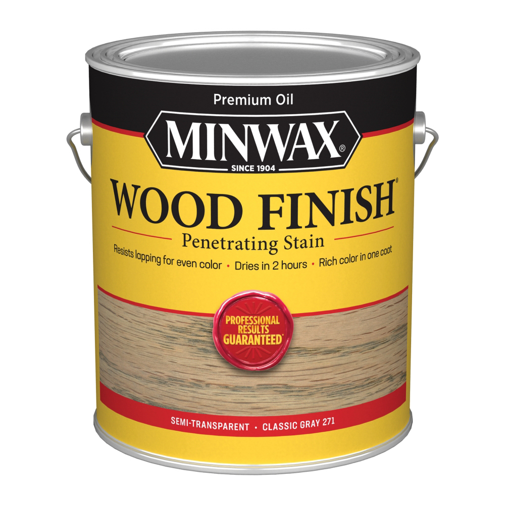 Minwax Wood Finish 1 gallon Classic Gray 550VOC