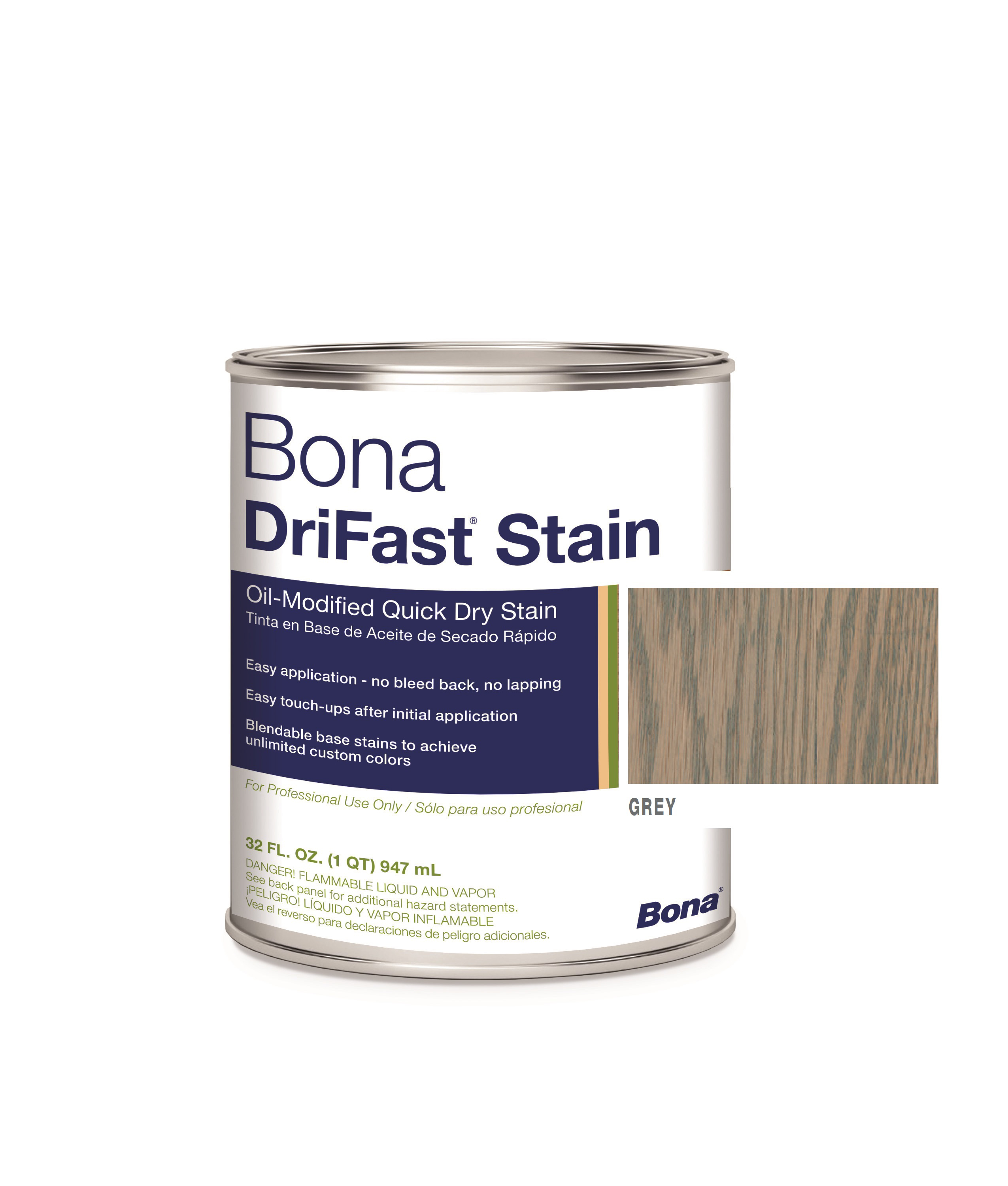 Bona DriFast Quart Stain Grey