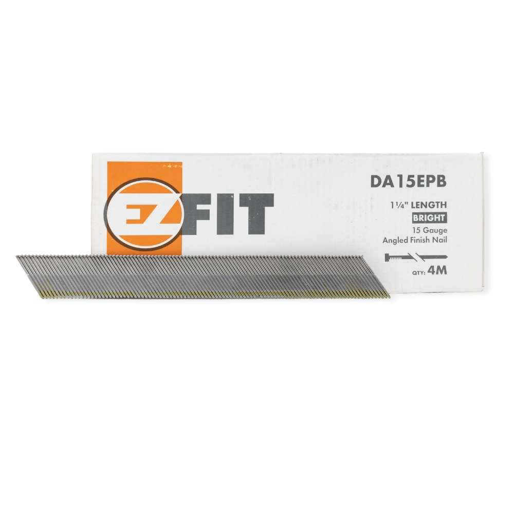 EzFit 15Ga 1 1/4 Angled Nail Box of 4000