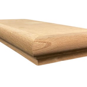 End Cap 5 1/2" x 12 1/2" Red Oak Boxed