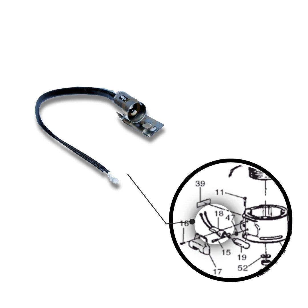 Super 7 Lightbulb Socket Assembly