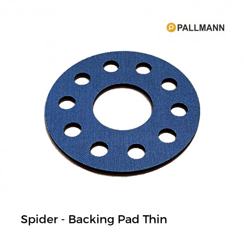 Pallmann Spider Blue Velcro Disc 178mm