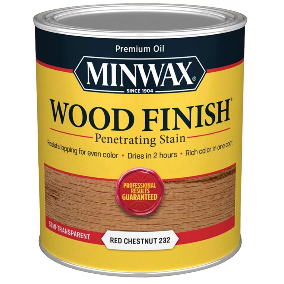 Minwax Wood Finish 1 gallon Red Chestnut 550VOC