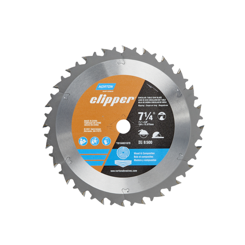 Norton Clipper 7-1/4" x 60 Tooth Saw Blade