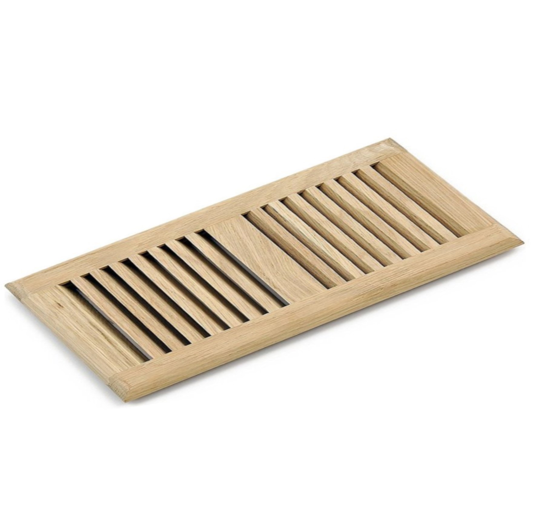 Unfinished Vent 3/4" Thick 6x14 Self-Rimmed White Oak