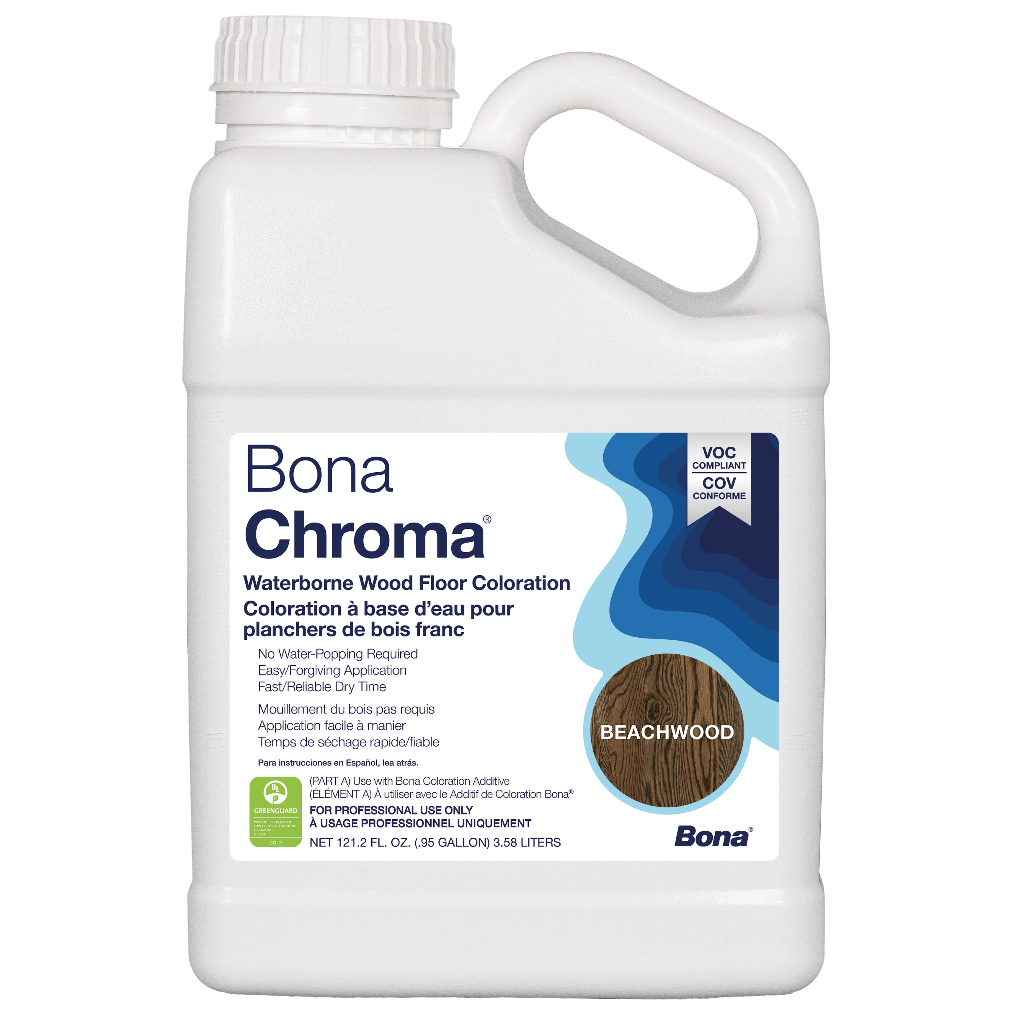Bona Chroma 1Gal Waterborne Floor Coloration Beachwood