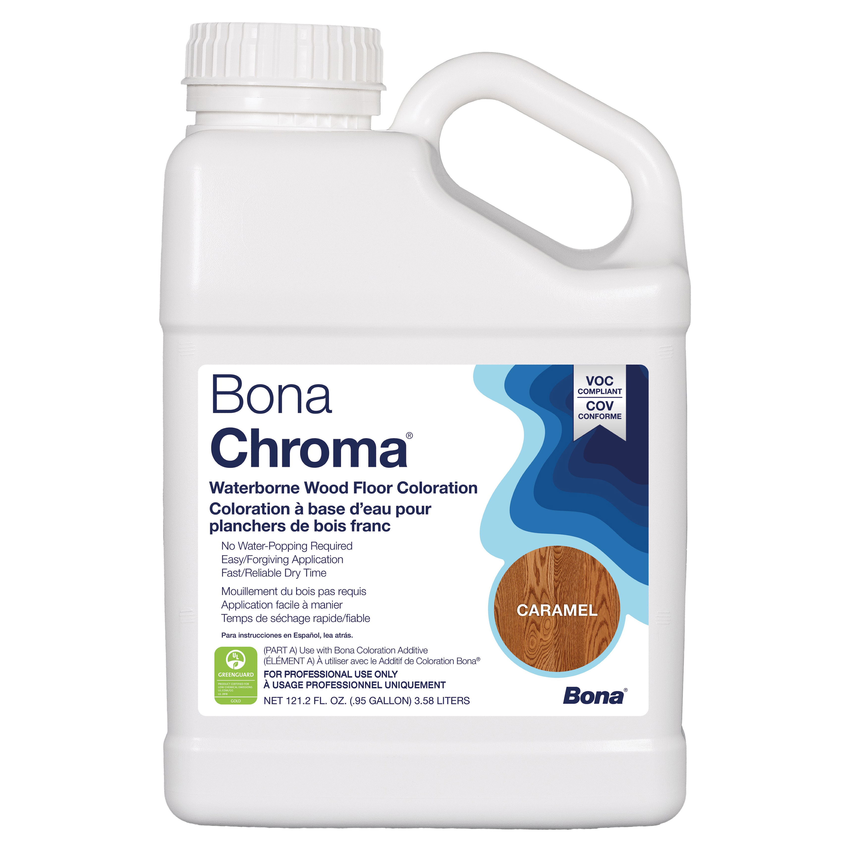 Bona Chroma 1Gal Waterborne Floor Coloration Caramel