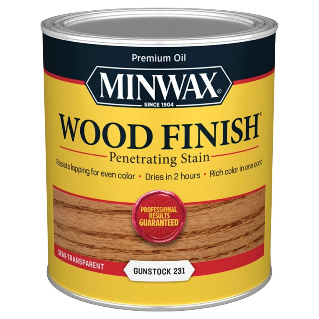 Minwax Wood Finish 1 gallon Gunstock 550VOC