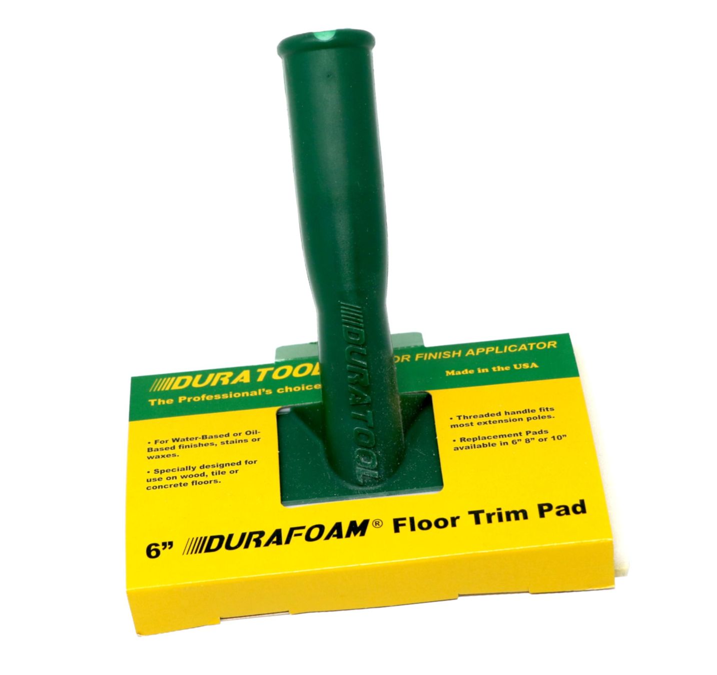 DuraTool Trim Pad DuraFoam 6in w/Handle