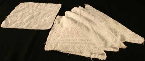 Rags - White Terry Cloth 10#