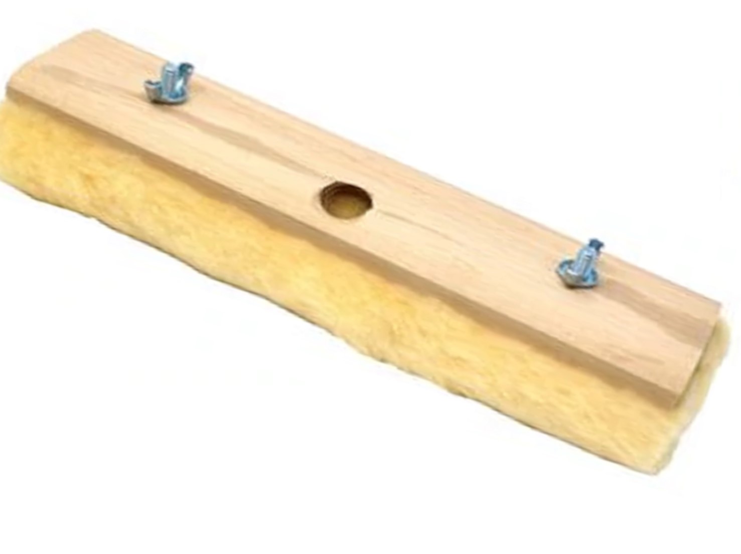 DuraTool Hardwood Block with Genuine Lambskin 12in