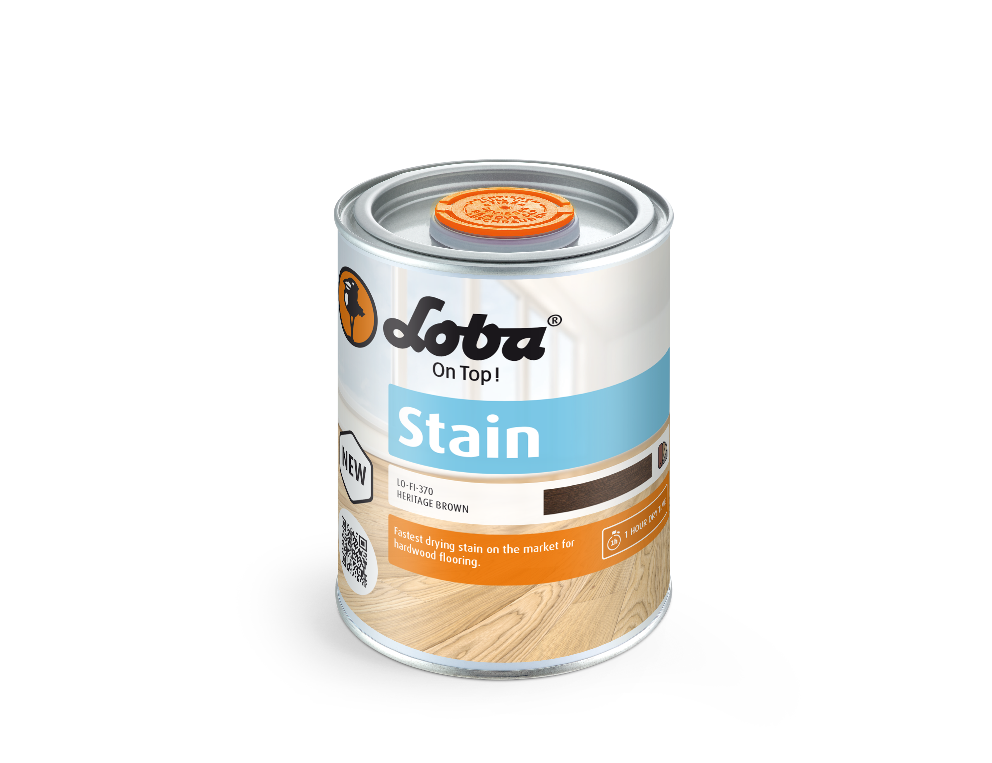 Loba Stain 1Qt Heritage Brown