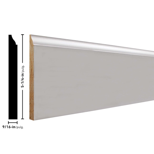 Bluelinx 618 9/16 x 5 1/4 x 192 Base Colonial F/J Primed