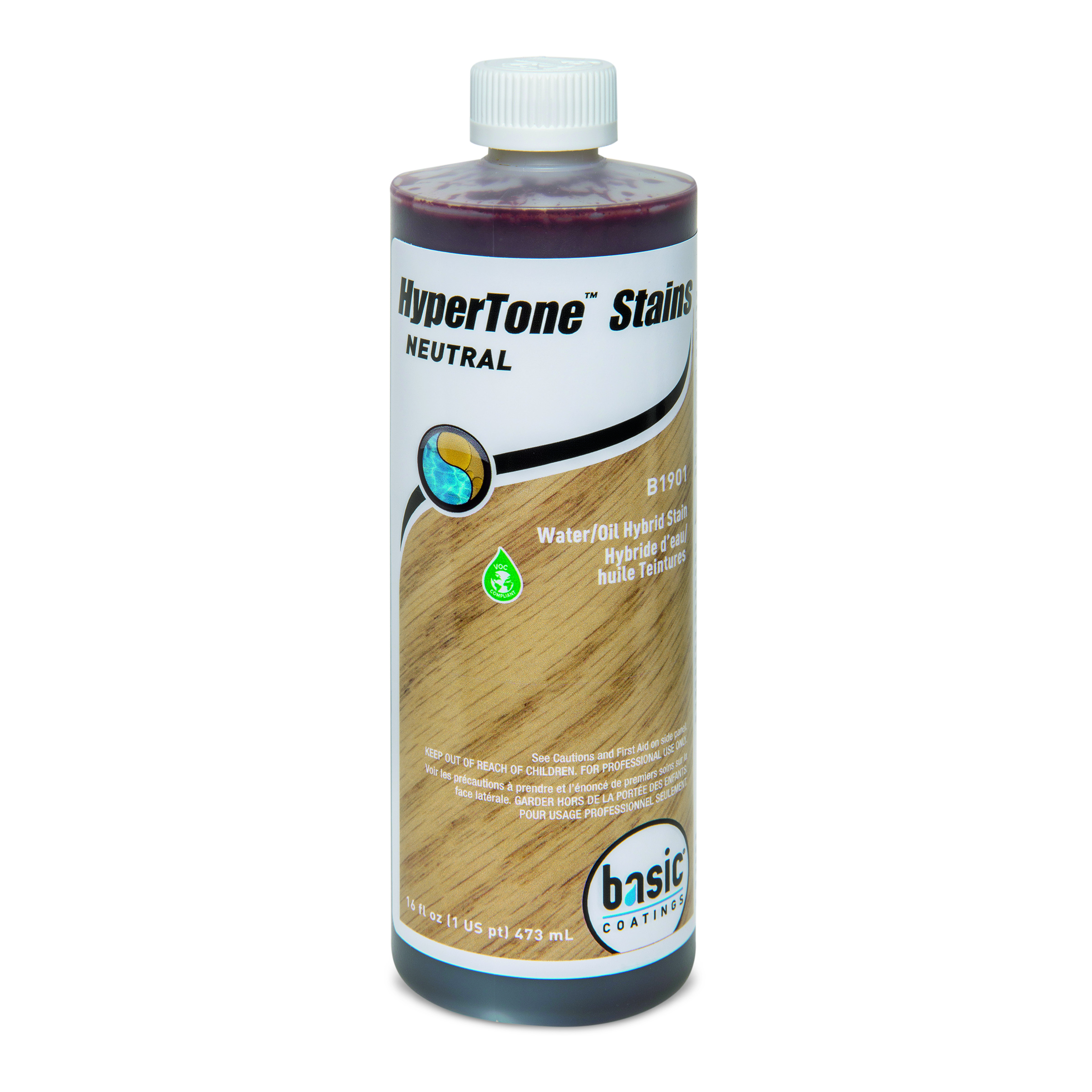 Basic Coatings Hypertone Stain Neutral 1 Pint