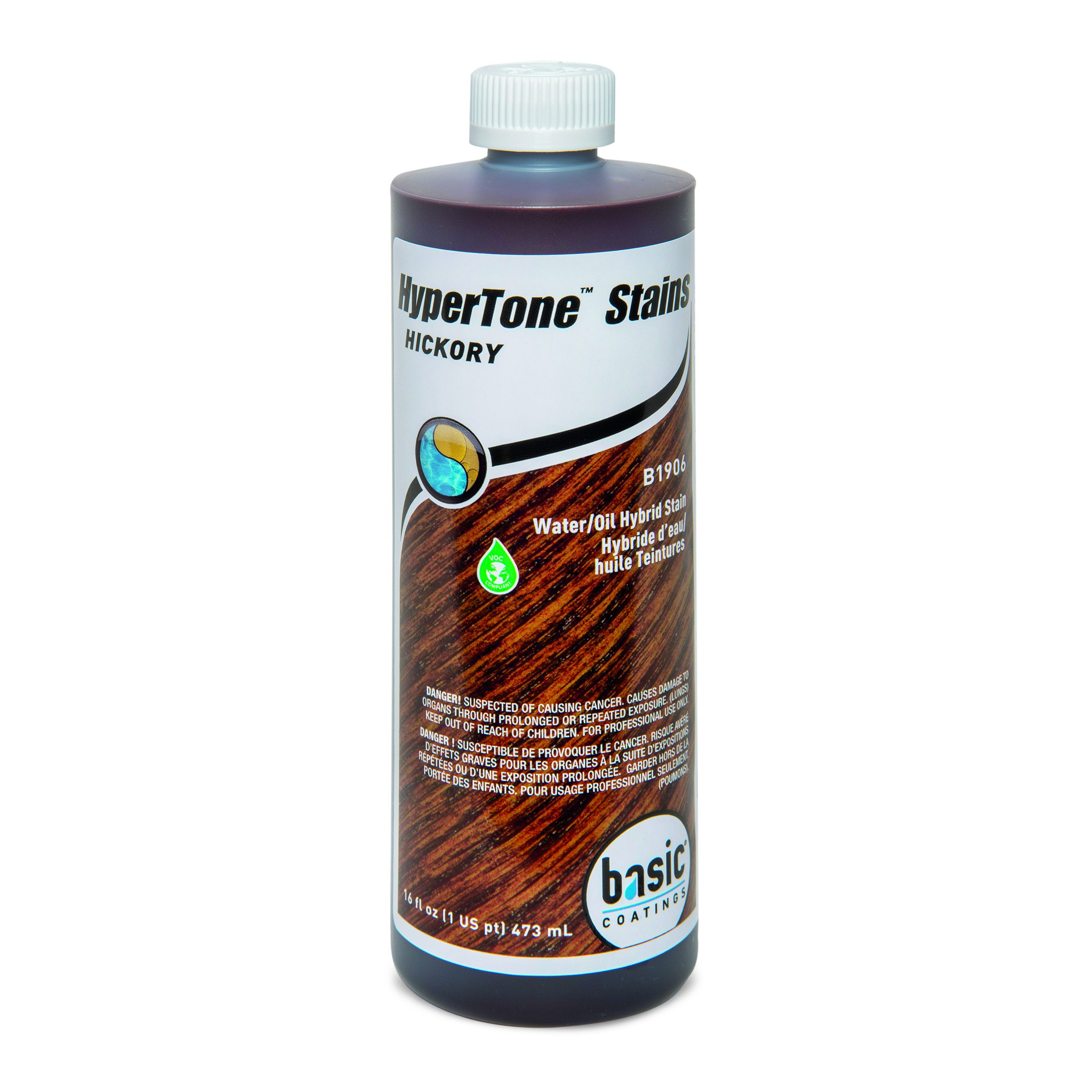 Basic Coatings Hypertone Stain Hickory 1 Pint