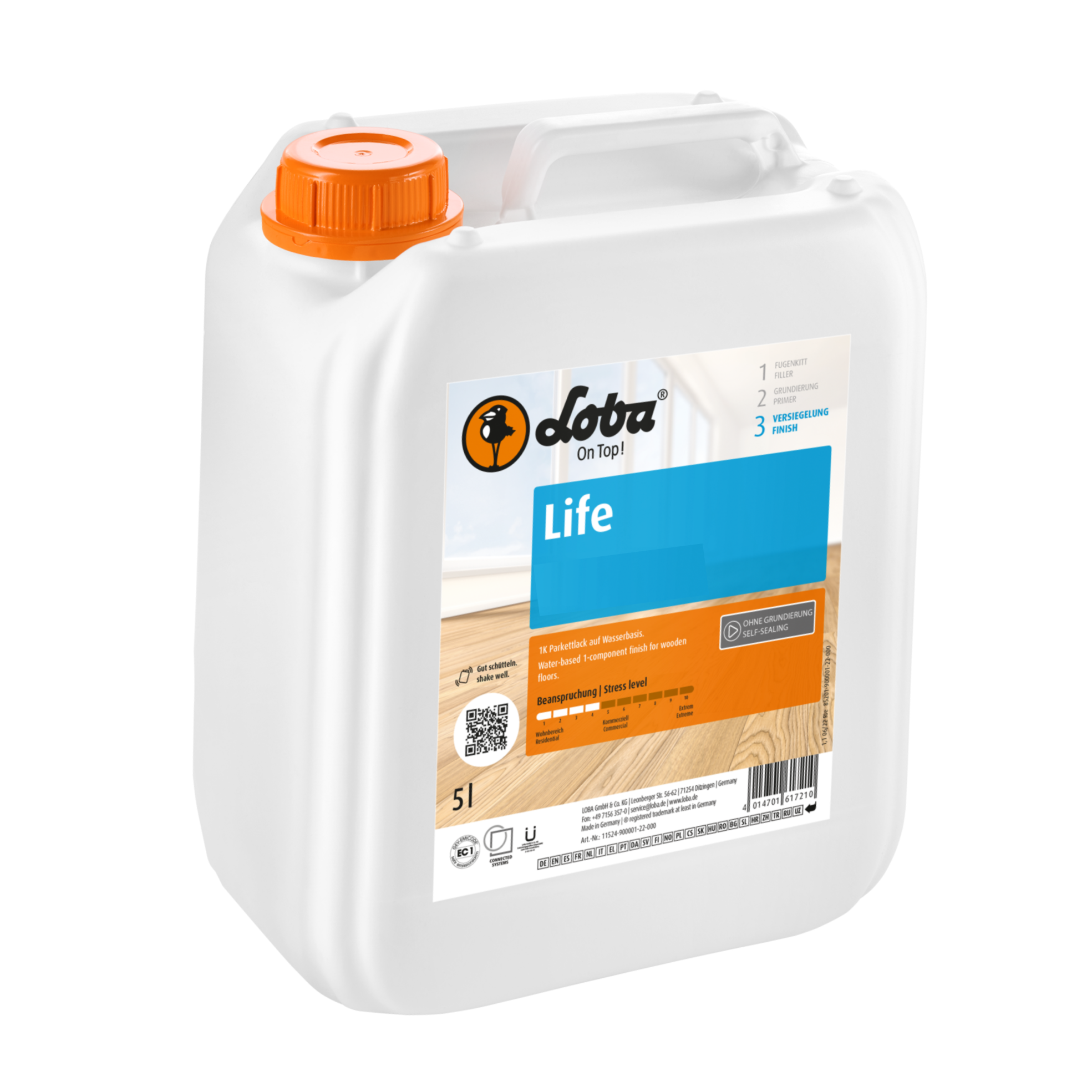 Loba WS Life 2.5Gal Finish Satin
