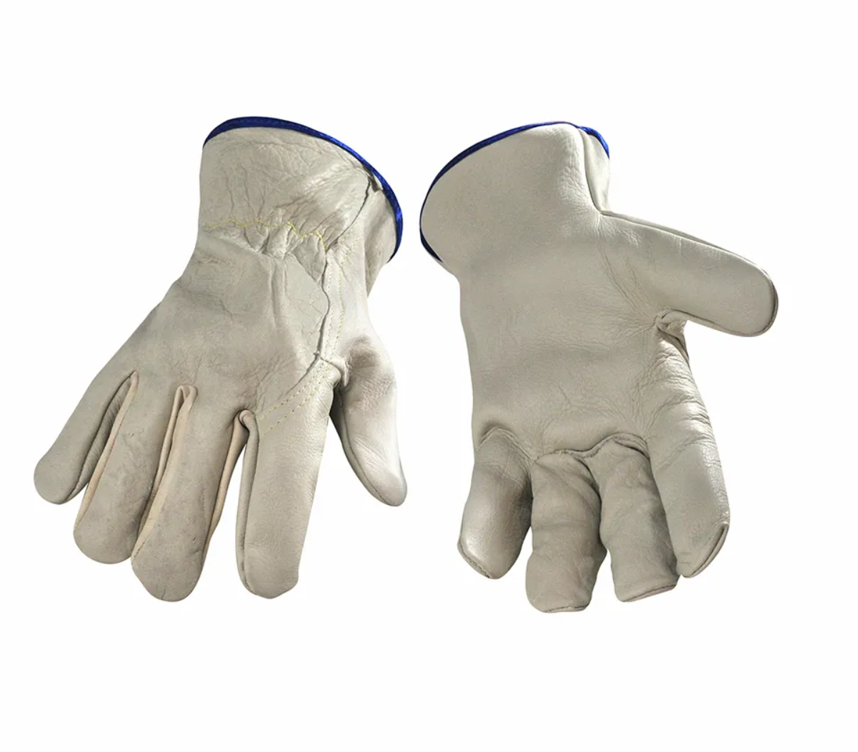 AmTex Cowhide Drivers Gloves Medium