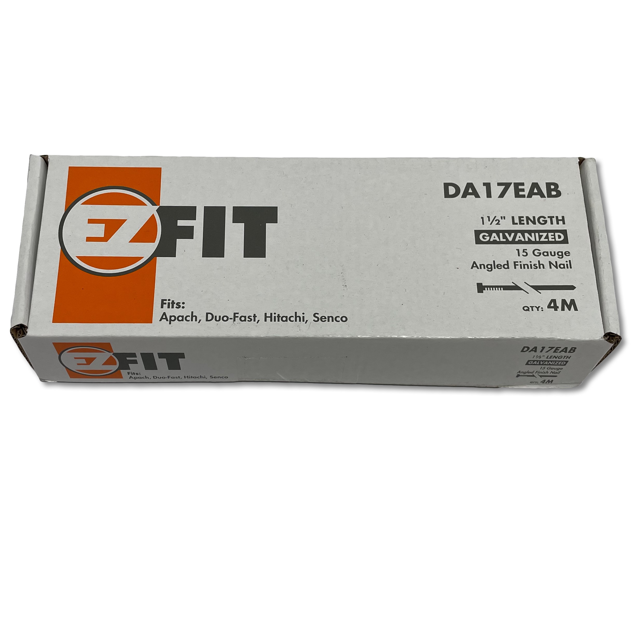 EzFit 15Ga 1 1/2 Angled Nail Box of 4000