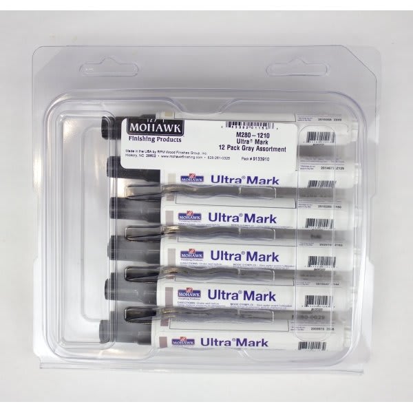 Mohawk Ultra Mark 12 Pack Gray Assortment
