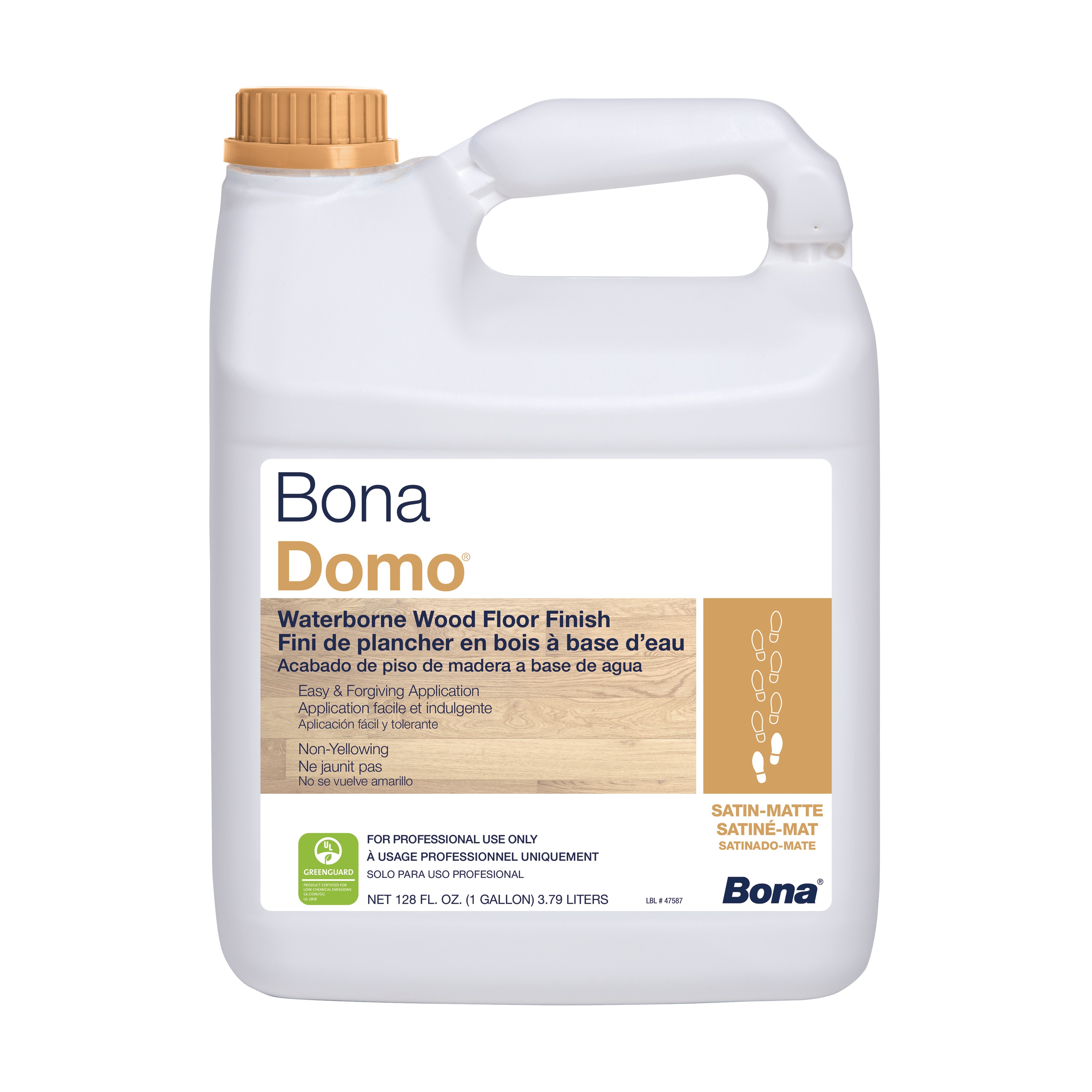 Bona Domo 1gal Waterborne Finish Satin/Matte