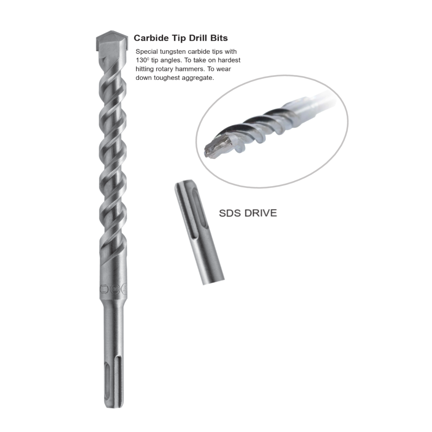 SDS Drill Bit 1/4"x4"