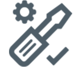 Commercial H.E.L.P. parts and labour coverage icon