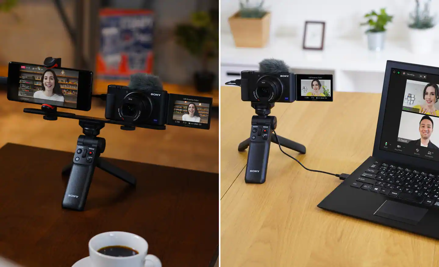 Sony DC-ZV1 Compact Digital Camera for Creators & Vloggers