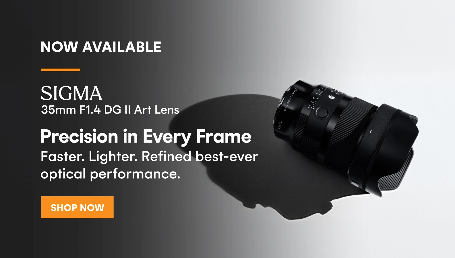 Now available! Sigma 35mm F1.4 DG II Art Lens