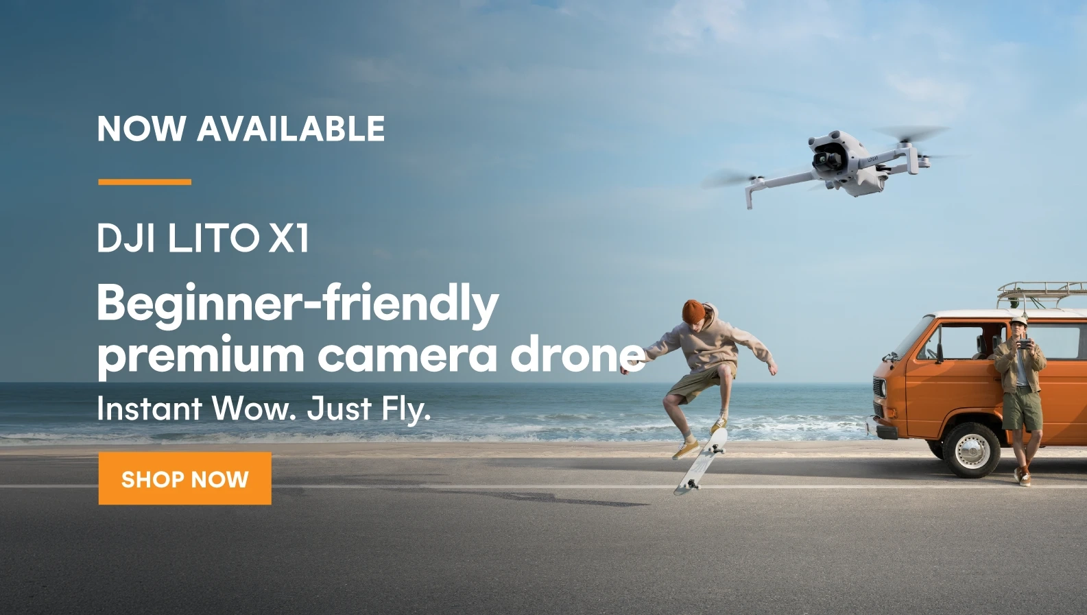 Now available! DJI Lito X1 beginner-friendly premium camera drone