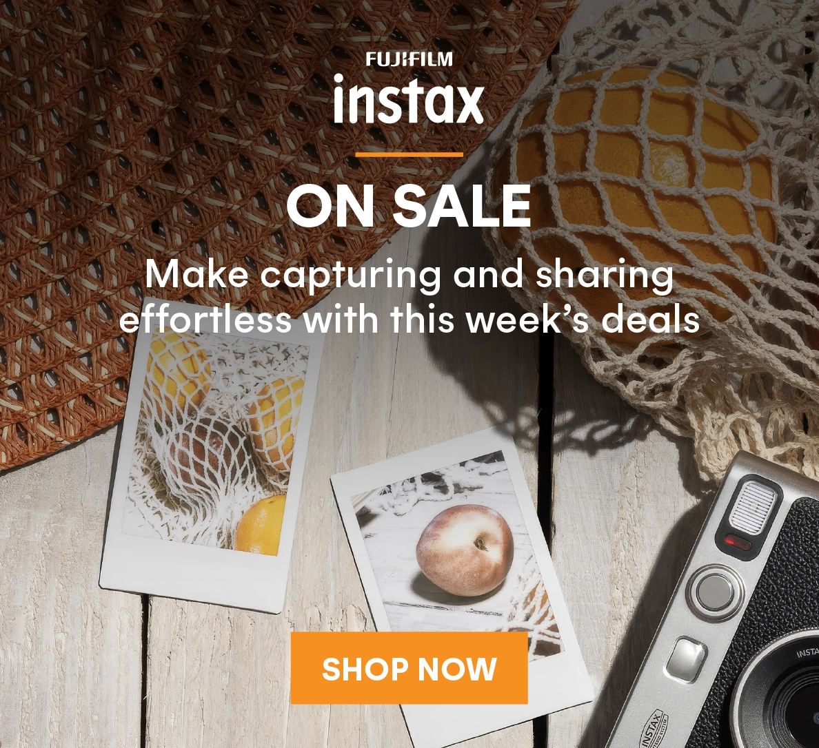 Shop Fujifilm Instax weekly deals!