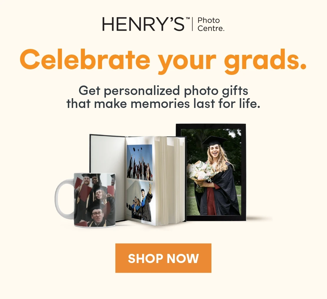 Celebrate your grad with personalized photo gifts!
