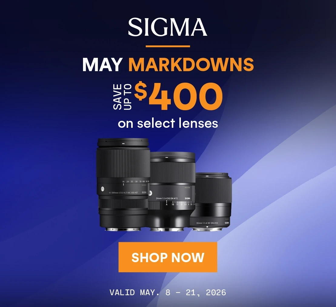 Sigma May Markdowns